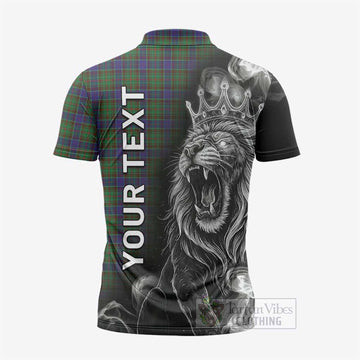 Adam Tartan Zipper Polo Shirt Roaring Lion Heritage