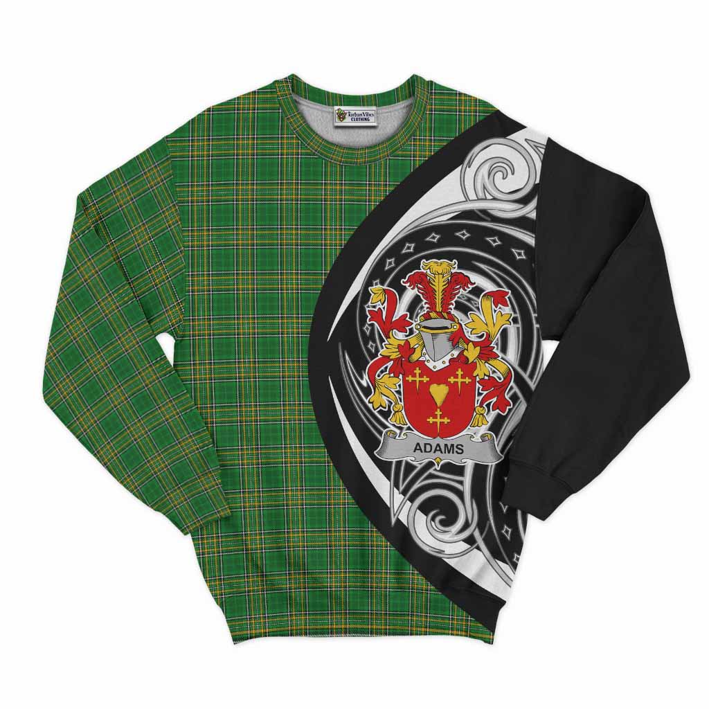Tartan Vibes Clothing Adams Irish Clan Sweatshirt Celtic Circle Style