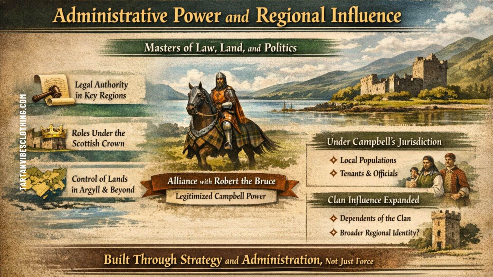 Clan Campbell power and influence in medieval Scotland