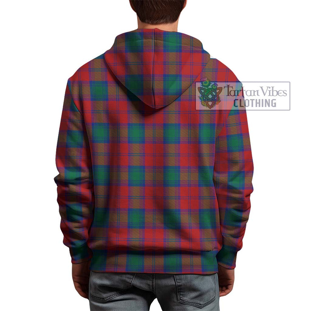 Affleck Tartan Hoodie with Family Crest DNA In Me Style - Tartan Vibes Clothing