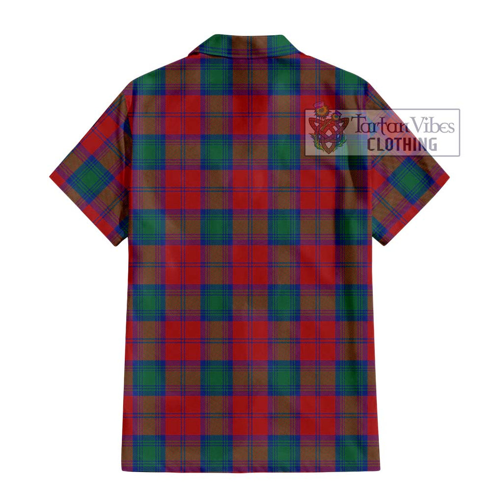 Affleck Tartan Hawaiian Shirt with Family Crest DNA In Me Style - Tartan Vibes Clothing