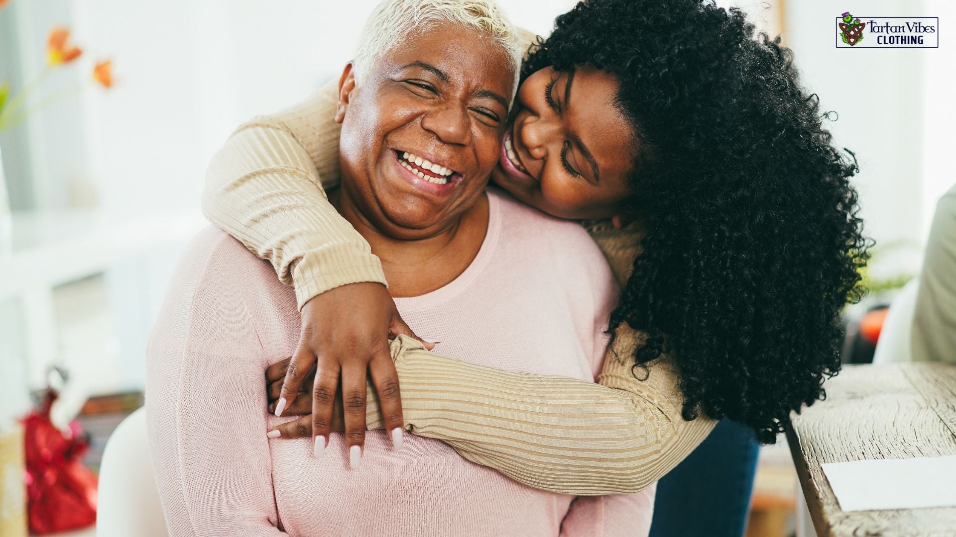 African Mother with daughter