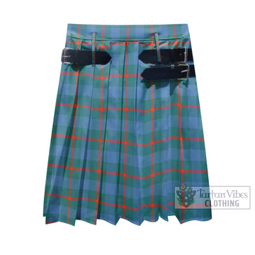 Agnew Ancient Tartan Men's Pleated Skirt - Fashion Casual Retro Scottish Kilt Style