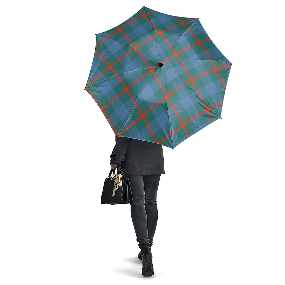 Agnew Ancient Tartan Umbrella One Size - Tartanvibesclothing