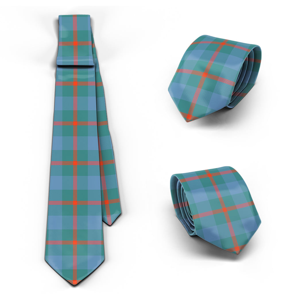 Agnew Ancient Tartan Classic Necktie Necktie One Size - Tartanvibesclothing