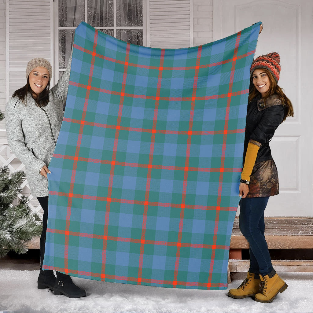Agnew Ancient Tartan Blanket - Tartanvibesclothing