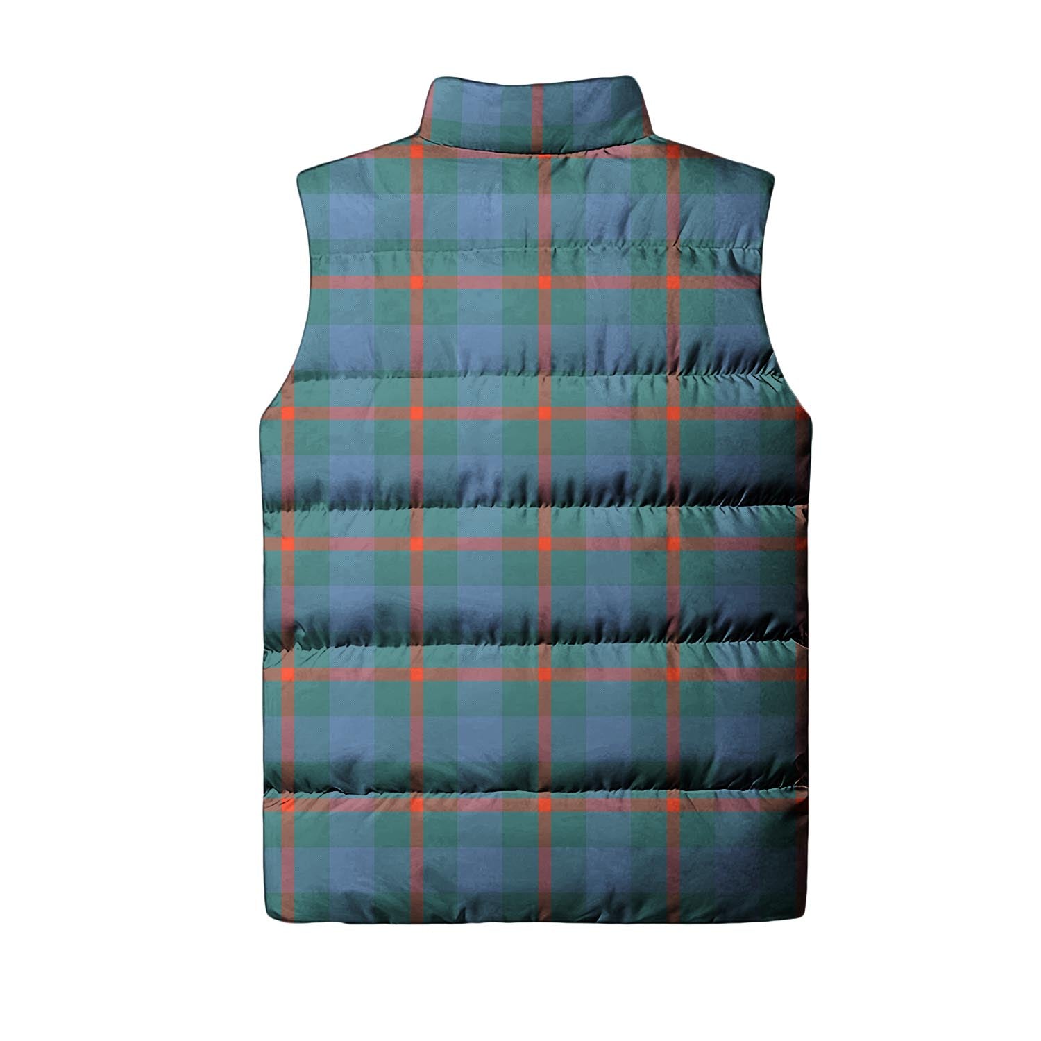 Agnew Ancient Tartan Sleeveless Puffer Jacket - Tartanvibesclothing