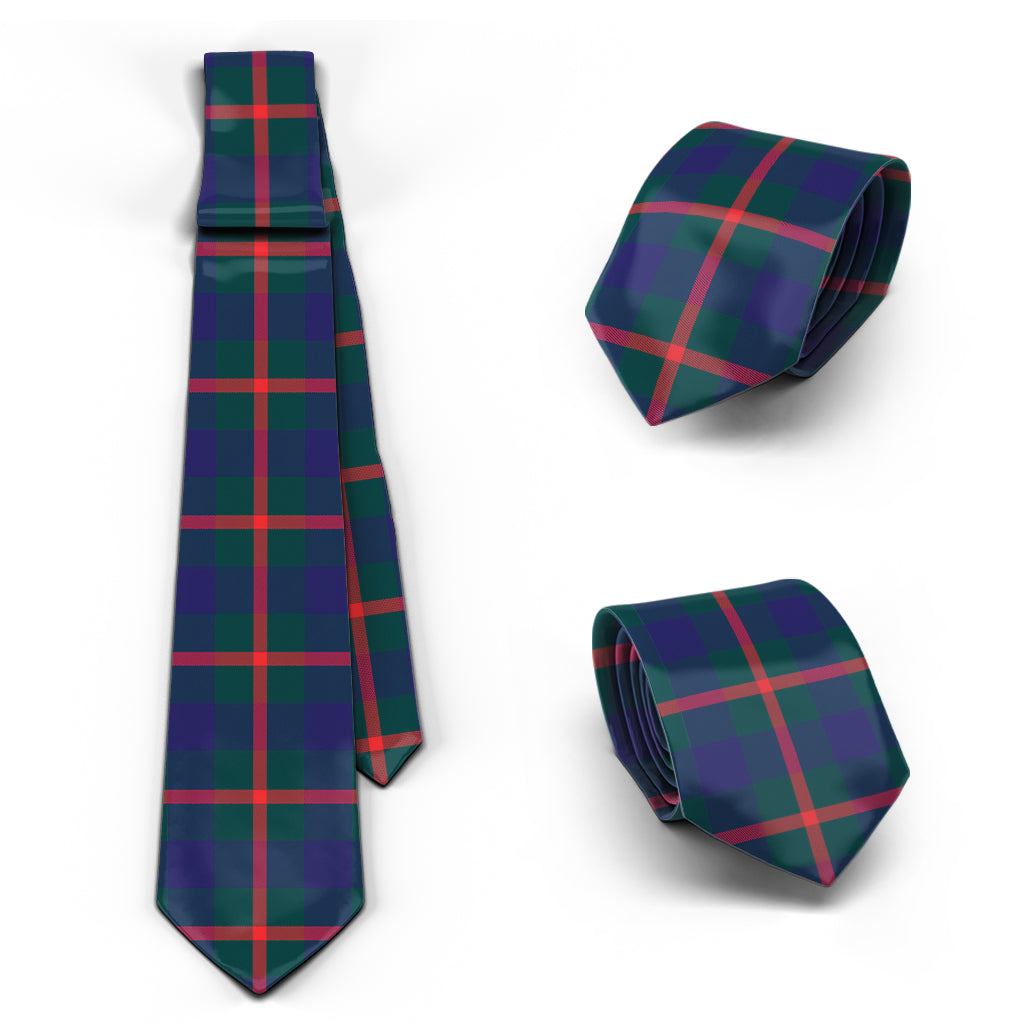 Agnew Modern Tartan Classic Necktie Necktie One Size - Tartanvibesclothing