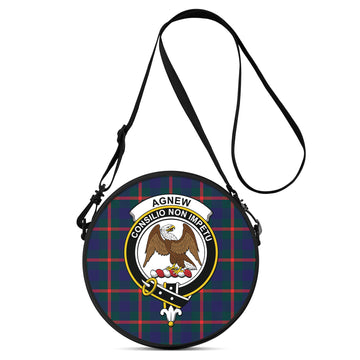 agnew-modern-tartan-round-satchel-bags-with-family-crest