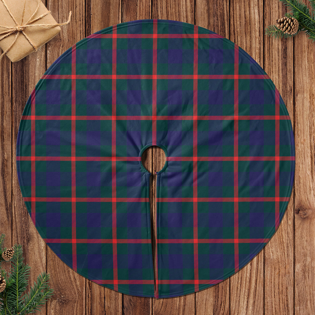 Agnew Modern Tartan Christmas Tree Skirt - Tartanvibesclothing