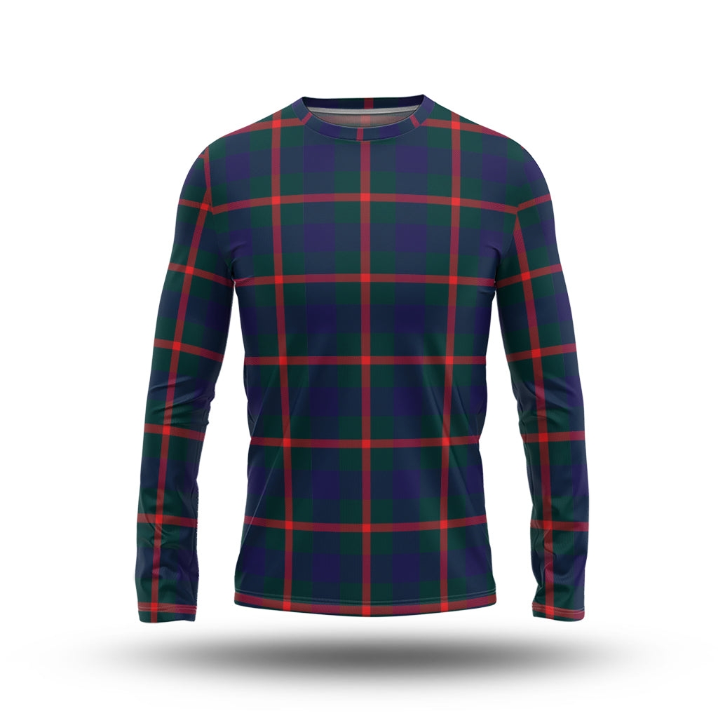 Agnew Modern Tartan Long Sleeve T-Shirt - Tartanvibesclothing