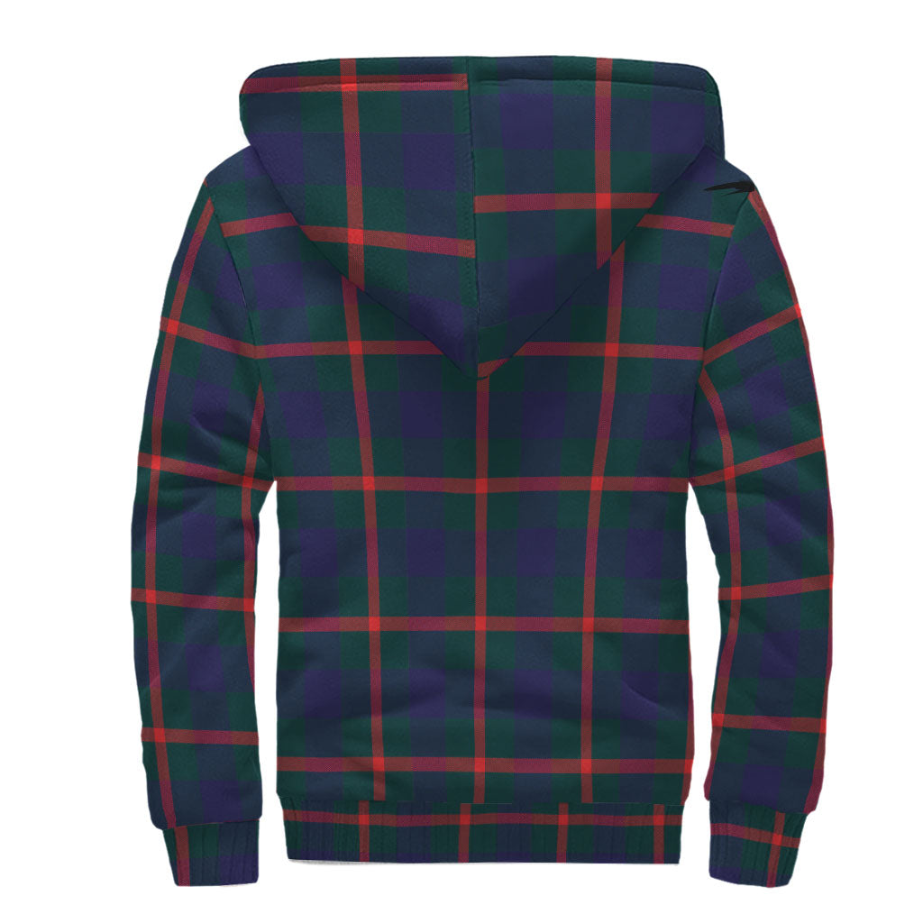 Agnew Modern Tartan Sherpa Hoodie - Tartanvibesclothing