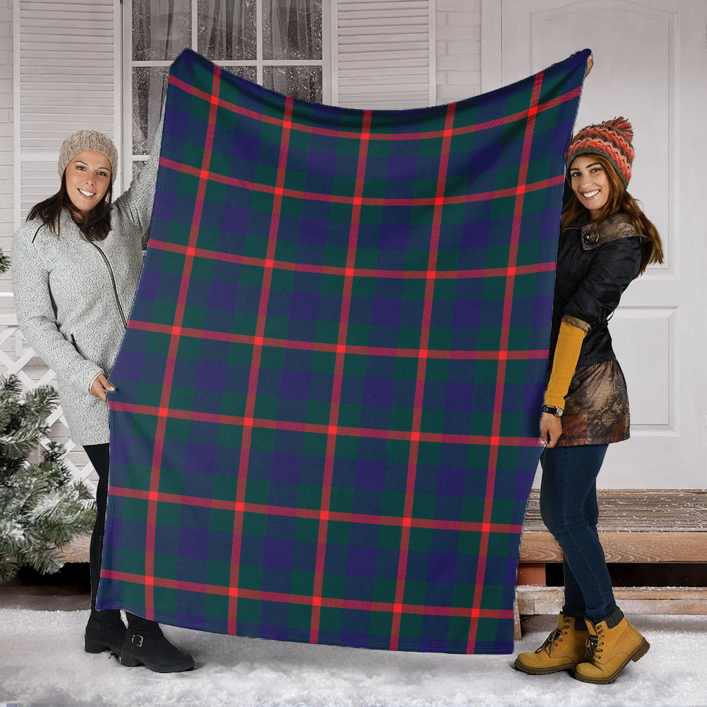 Agnew Modern Tartan Blanket - Tartanvibesclothing