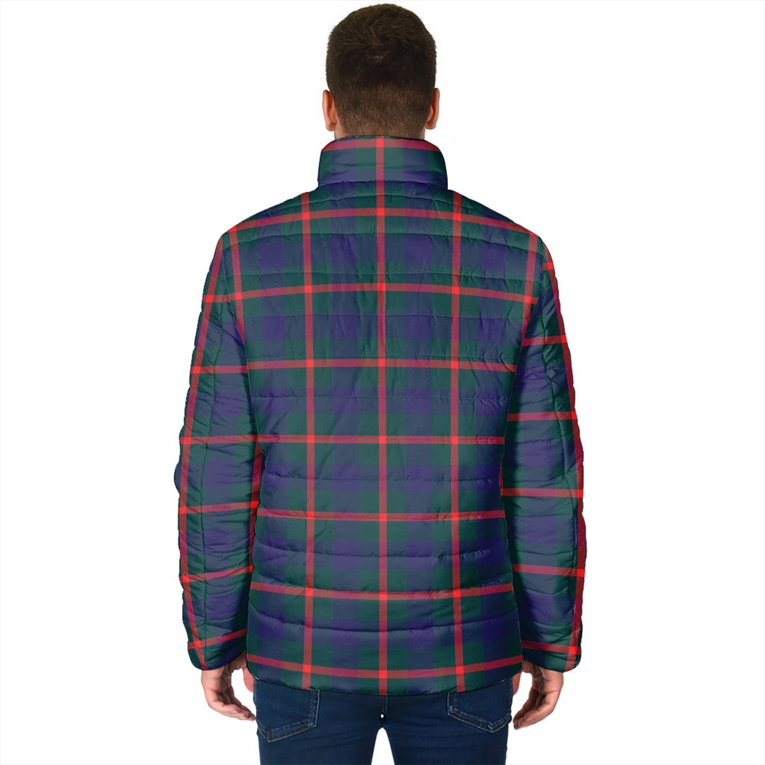 Agnew Tartan Padded Jacket - Tartan Vibes Clothing