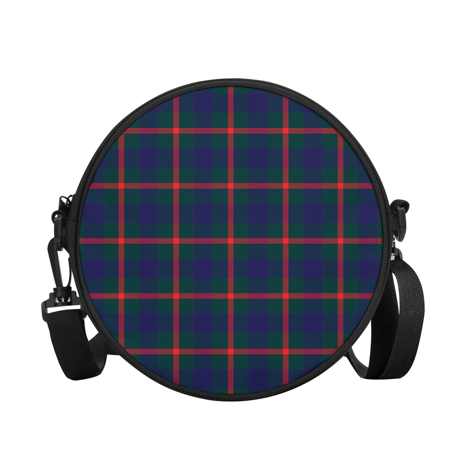 Agnew Modern Tartan Round Satchel Bags - Tartanvibesclothing