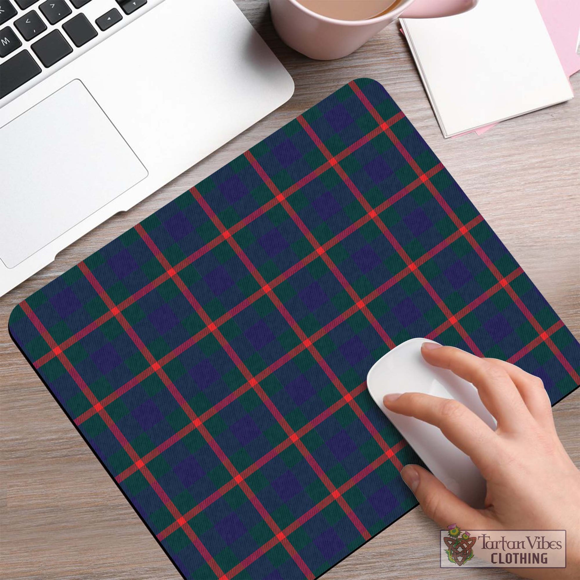 Tartan Vibes Clothing Agnew Modern Tartan Mouse Pad