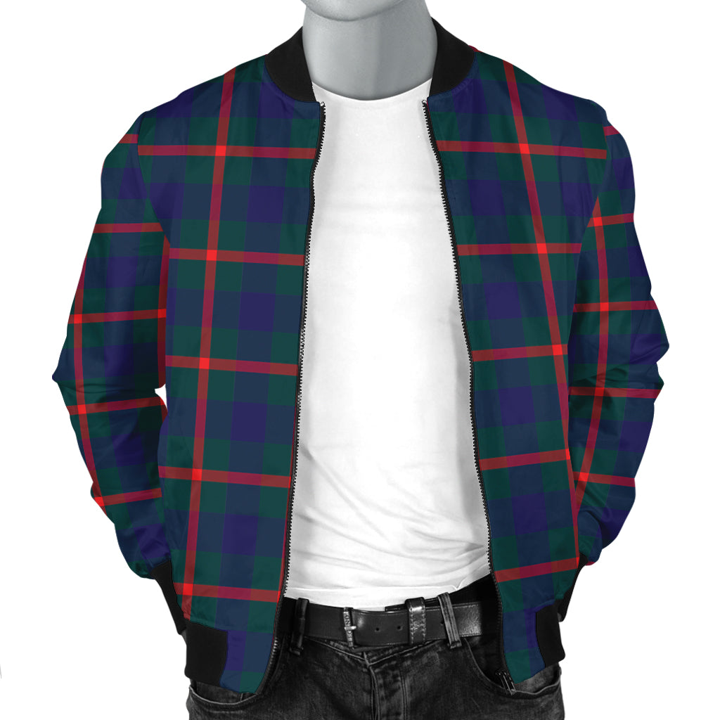 Agnew Modern Tartan Bomber Jacket - Tartanvibesclothing