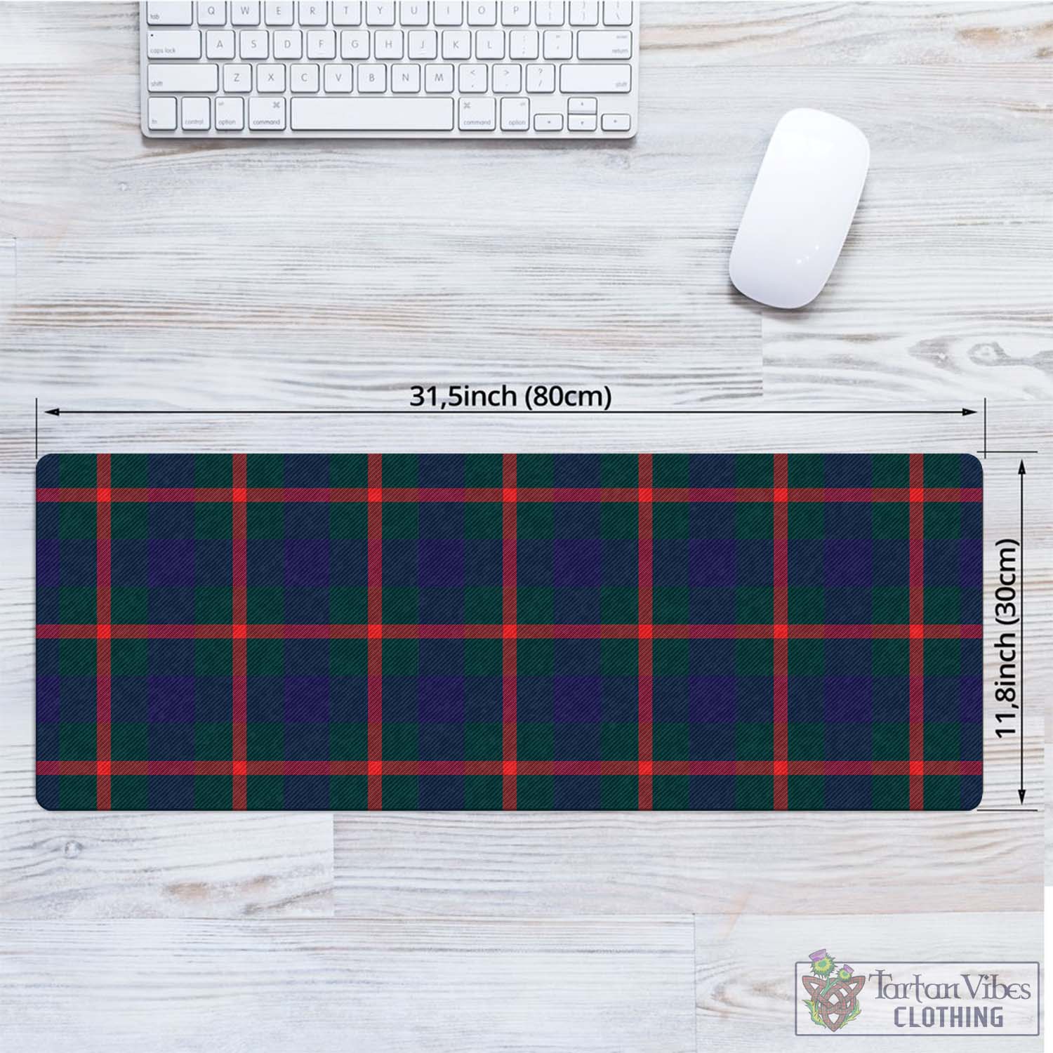 Tartan Vibes Clothing Agnew Modern Tartan Mouse Pad