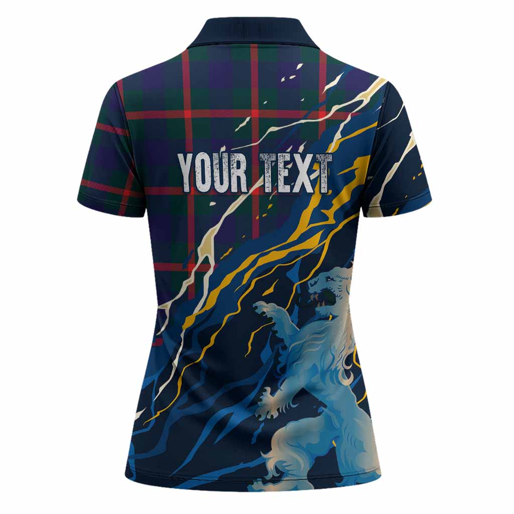 Agnew Scotland Tartan Women Polo Shirt WC2026 Football - We'll Be Coming