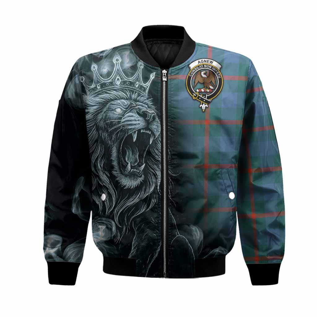 Agnew Tartan Bomber Jacket Roaring Lion Heritage