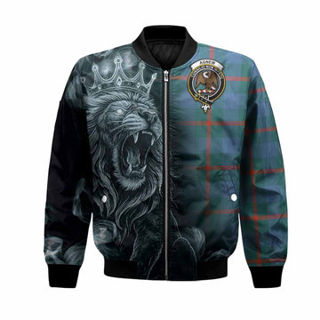 Agnew Tartan Bomber Jacket Roaring Lion Heritage