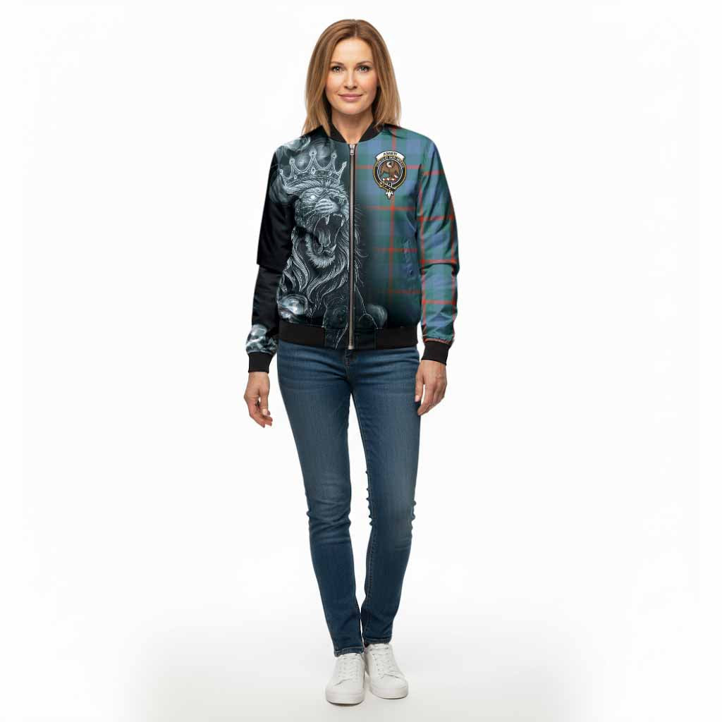 Agnew Tartan Bomber Jacket Roaring Lion Heritage