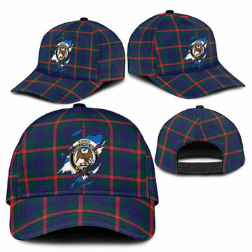Agnew Tartan Classic Cap with Family Crest In Me Style