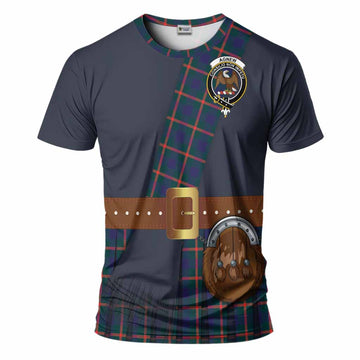Agnew Tartan Crest T-Shirt Kilt Costume Style