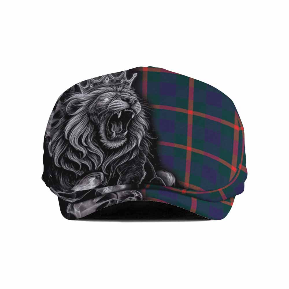 Agnew Tartan Flat Cap, Jeff Cap Roaring Lion Heritage