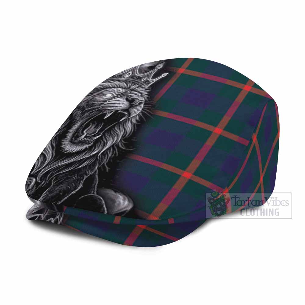 Agnew Tartan Flat Cap, Jeff Cap Roaring Lion Heritage