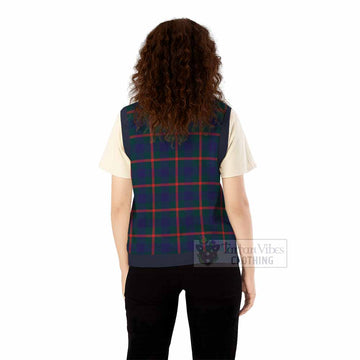 Agnew Tartan Knitted V-Neck Vest