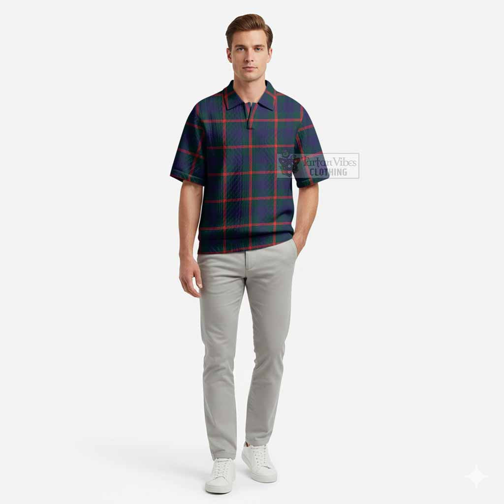 Agnew Tartan Men’s Polo Sweater Top