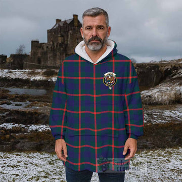 Agnew Tartan Wearable Blanket with Family Crest - Tartan Vibes Clothing