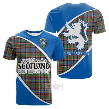 Aikenhead Family Crest Tartan Cotton T-shirt Celebrate Saint Andrew's Day in Style Kid's Shirt - Tartan Vibes Clothing