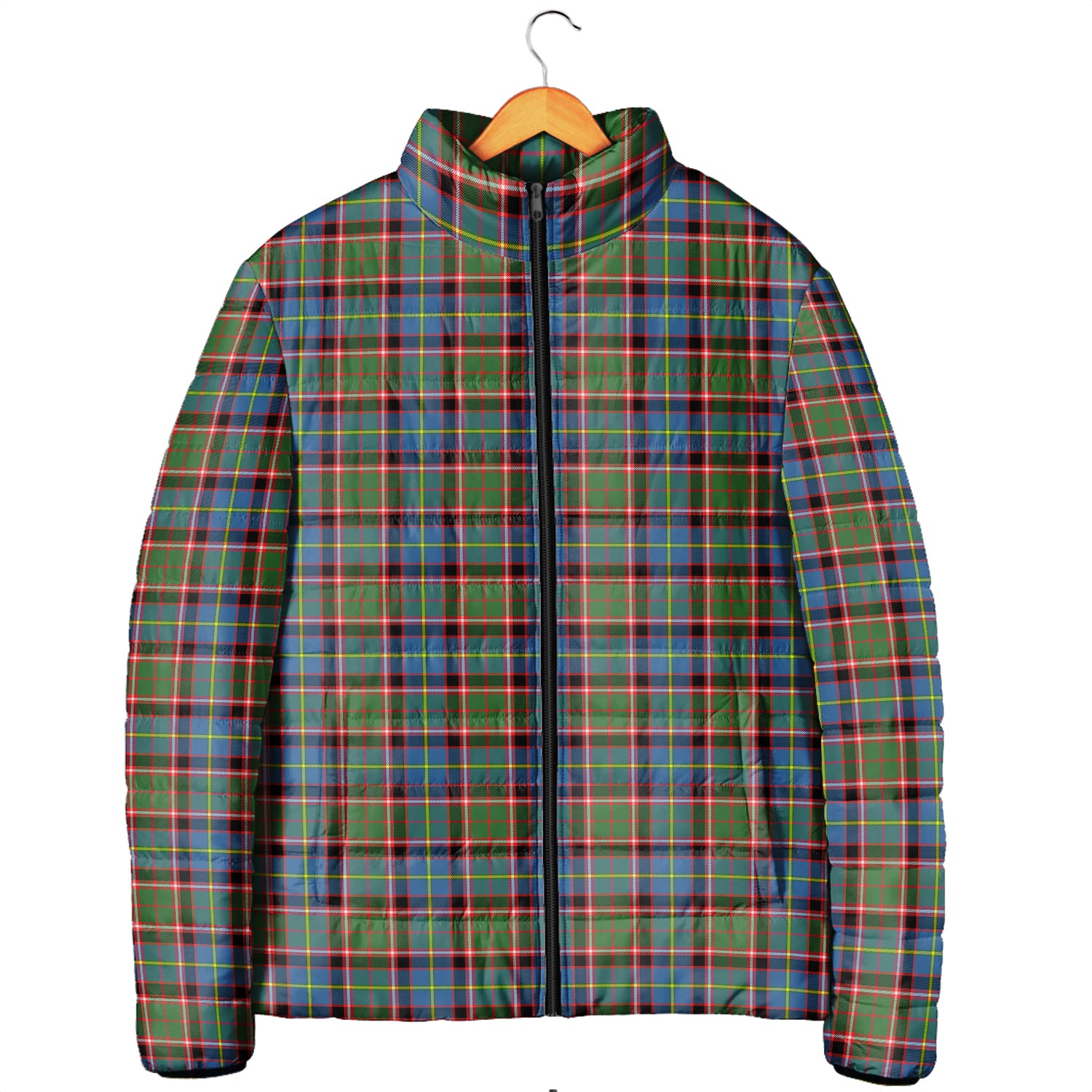 Aikenhead Tartan Padded Jacket Men's Padded Jacket - Tartan Vibes Clothing