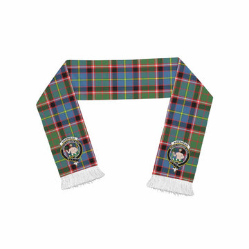 Tartan Vibes Clothing Aikenhead Tartan Ruffneck Scarf with Family Crest