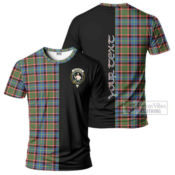 Aikenhead Tartan T-Shirt with Family Crest and Half Of Me Style Kid's Shirt - Tartan Vibes Clothing