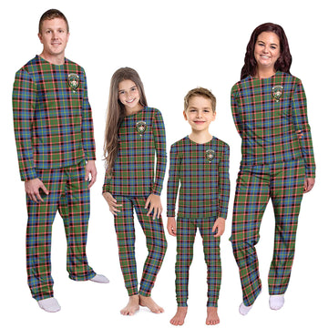 Aikenhead Tartan Pajamas Family Set with Family Crest