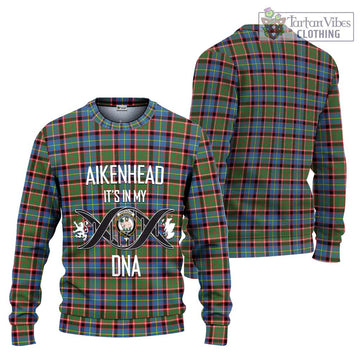 Aikenhead Tartan Ugly Sweater with Family Crest DNA In Me Style Unisex - Tartan Vibes Clothing