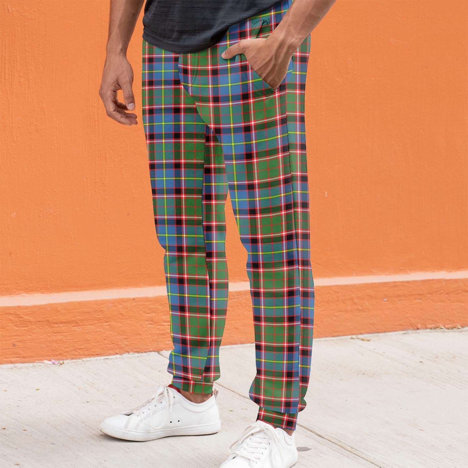 Aikenhead Tartan Joggers Pants S - Tartan Vibes Clothing