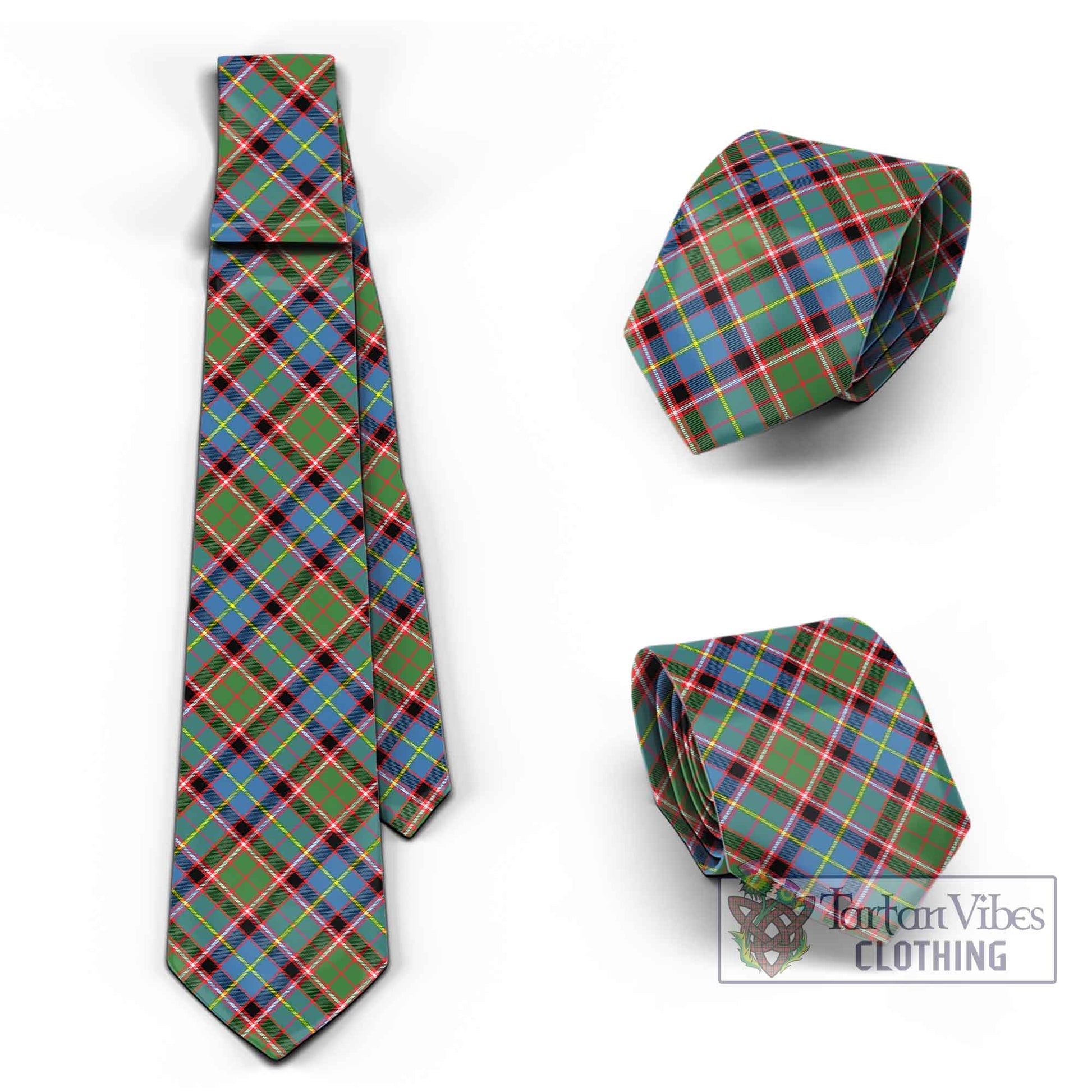 Aikenhead Tartan Classic Necktie Cross Style Necktie One Size - Tartan Vibes Clothing
