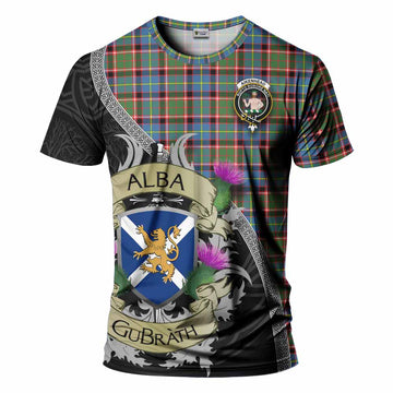 Aikenhead Tartan Family Crest T-Shirt Lion Rampant Royal Thistle Shield Celtic Inspired Kid's Shirt - Tartan Vibes Clothing