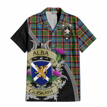 Aikenhead Tartan Family Crest Hawaiian Shirt Lion Rampant Royal Thistle Shield Celtic Inspired Kid - Tartan Vibes Clothing
