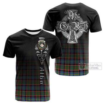 Aikenhead Tartan Cotton T-shirt Featuring Alba Gu Brath Family Crest Celtic Inspired Kid's Shirt - Tartan Vibes Clothing
