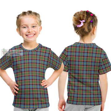 Aikenhead Tartan Kid T-Shirt Youth XL Size14 - Tartan Vibes Clothing