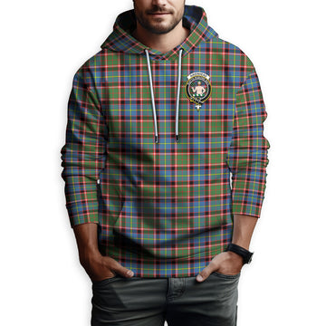 Aikenhead Tartan Hoodie with Family Crest - Tartanvibesclothing