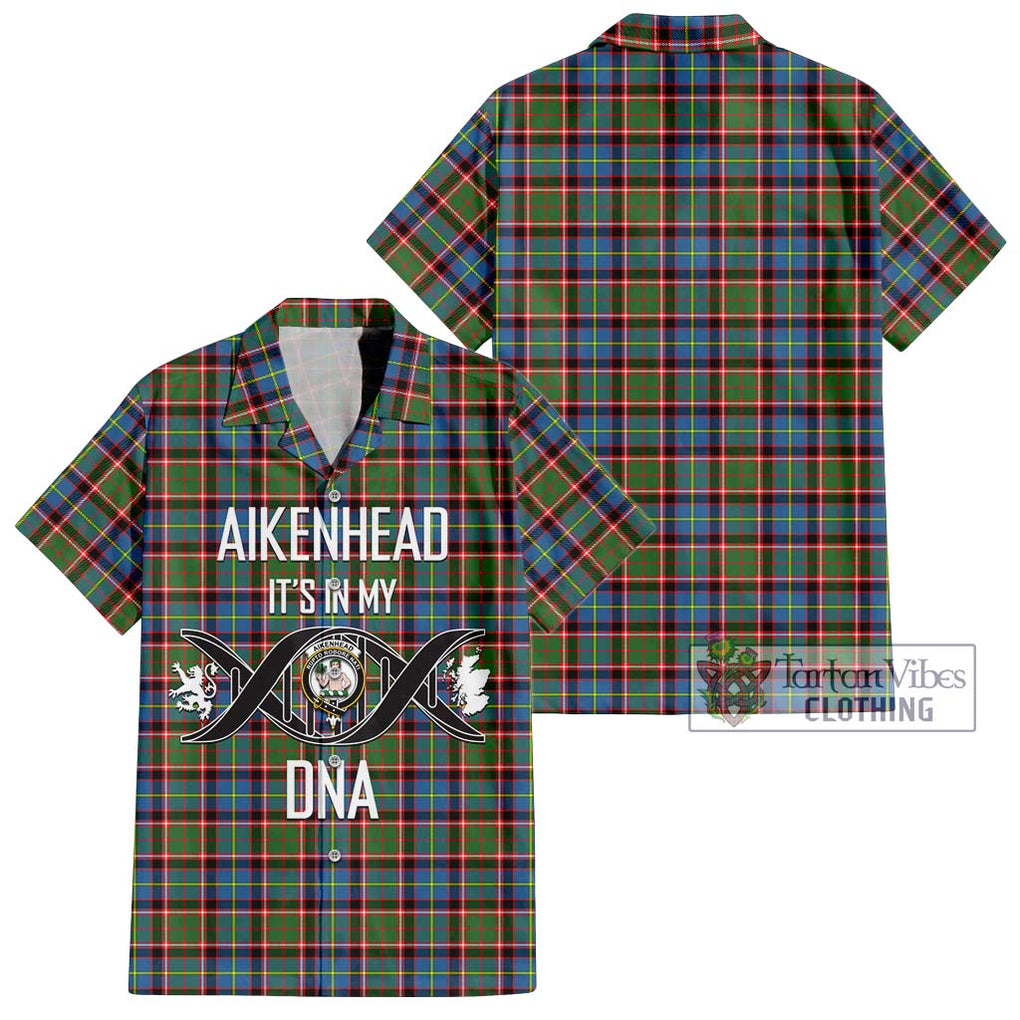 Aikenhead Tartan Hawaiian Shirt with Family Crest DNA In Me Style Kid - Tartan Vibes Clothing