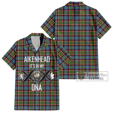 Aikenhead Tartan Hawaiian Shirt with Family Crest DNA In Me Style Kid - Tartan Vibes Clothing