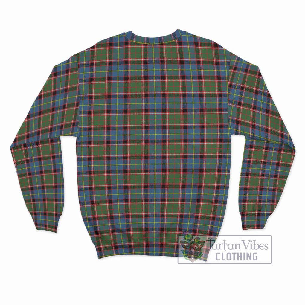 Aikenhead Tartan Sweatshirt with Family Crest DNA In Me Style - Tartan Vibes Clothing