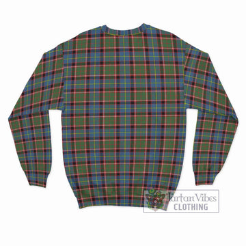 Aikenhead Tartan Sweatshirt with Family Crest DNA In Me Style - Tartan Vibes Clothing